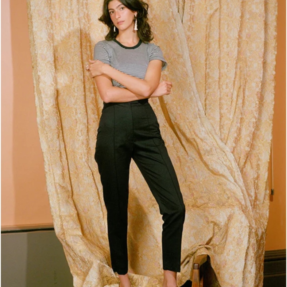 Caves Collect Lou Cotton Tapered Trouser size AU 10/US 6